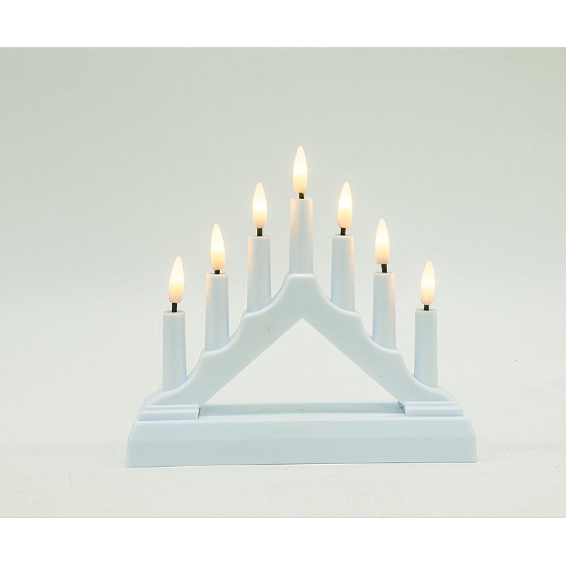Adventskrans voor thuis, 7-armig, Oslo