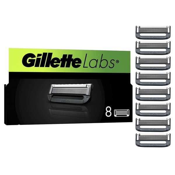 „Gillette Blades Labs“ 8 peiliukų pakuotė<br>8 vnt.
