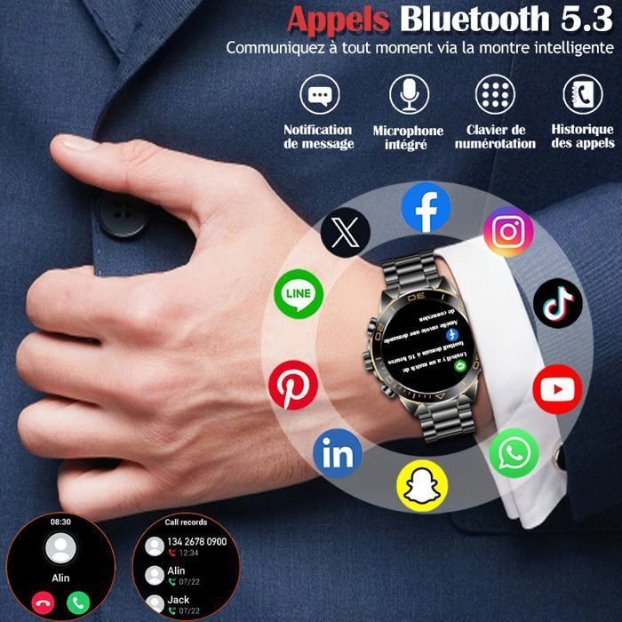 Smartwatch - WENZYLIQUX - AMOLED da 1,43