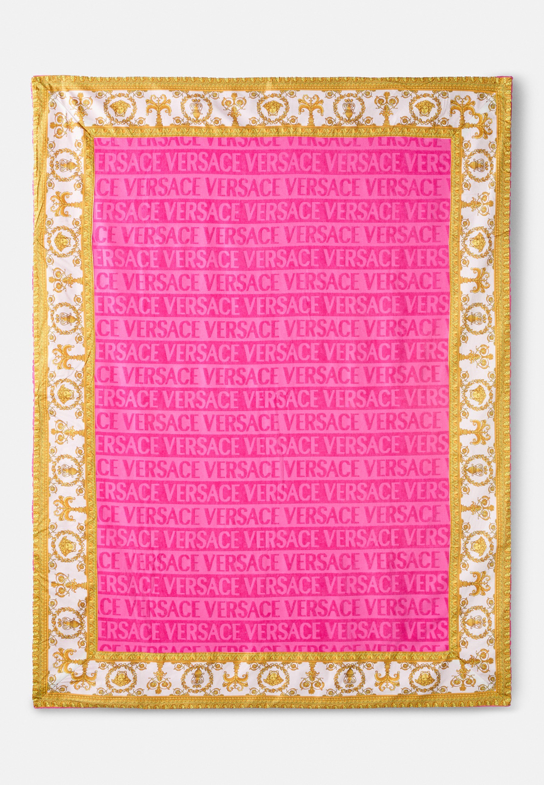 Versace BADHANDDOEK I HEART BAROQUE - Strandhanddoek - fuxia