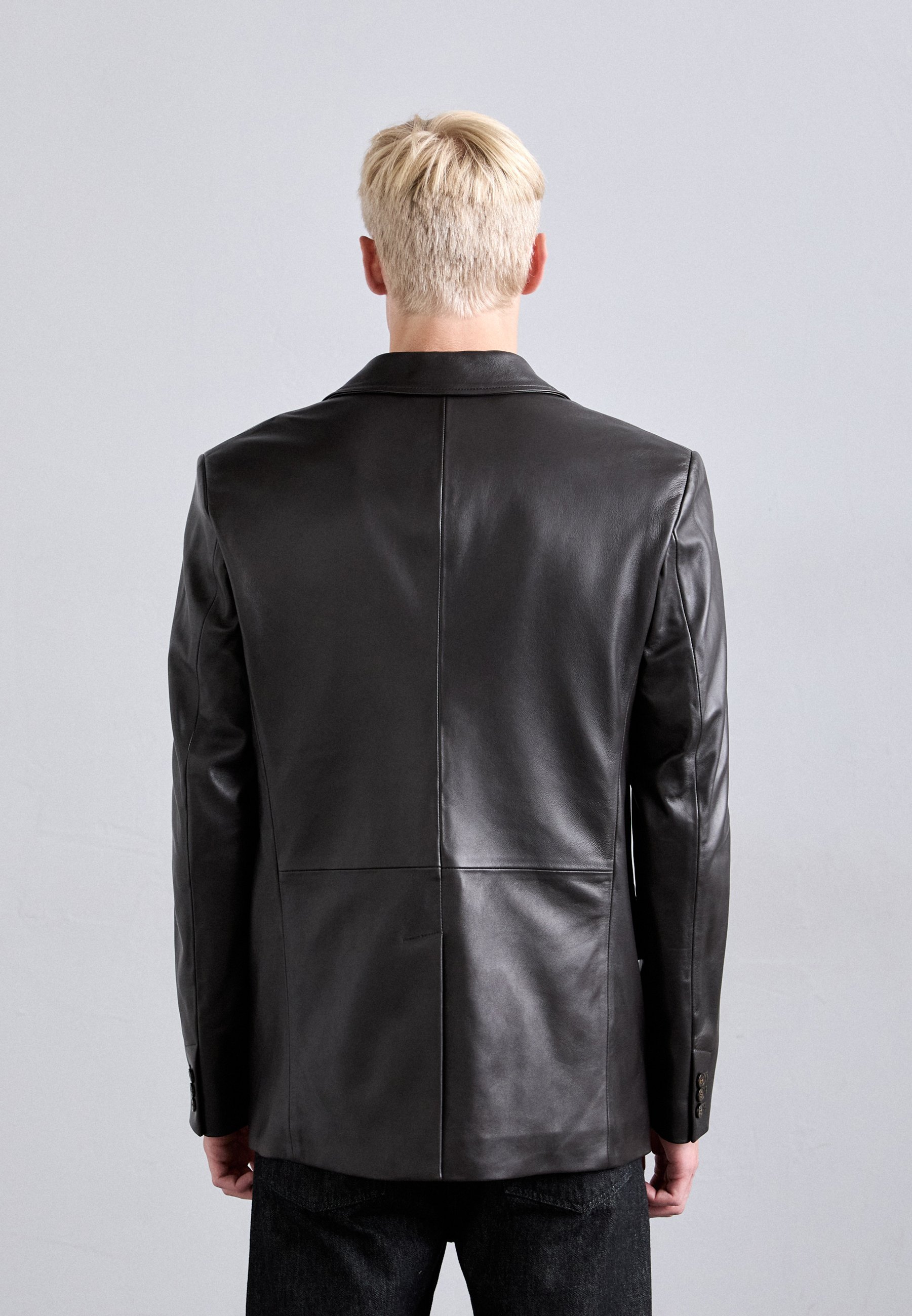 BLAZER - Blejzr - blazer - black Emporio Armani