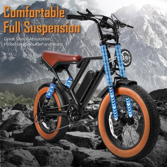 Vélo électrique 1000W 20