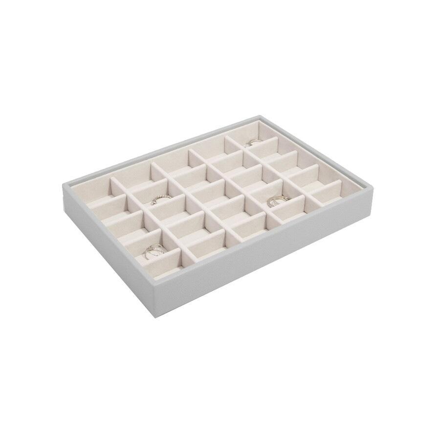 Accessoire de mode Stackers, 25 compartiments, gris galet - 1 pièce