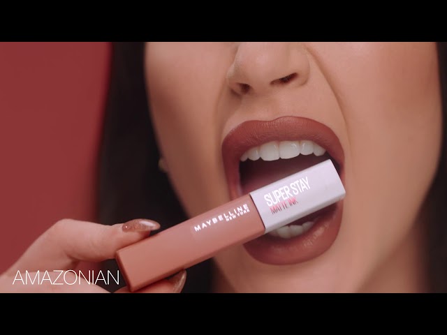 Labial líquido mate Maybelline Superstay Matte Ink, tono 60 Poet, 5 ml