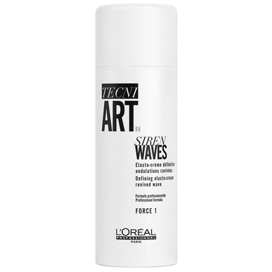 L'Oréal Professionnel Tecni Art Siren Waves Elasto-Crème Force 1 Creme Definidor Brilho Natural para Caracóis 150 ml 150 ml