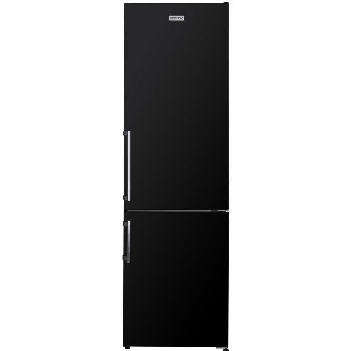 Frigorifero combinato - OCEANIC - OCEAFC262STDB - 262 L - Classe energetica D - 55 x 56 x 180 cm - Nero