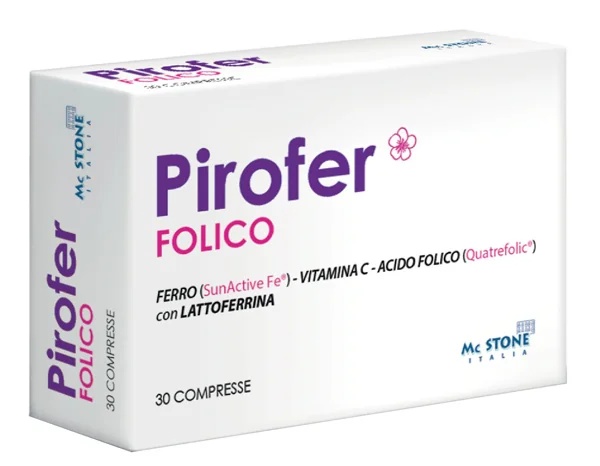 Pirofer Folic 30 comprimidos