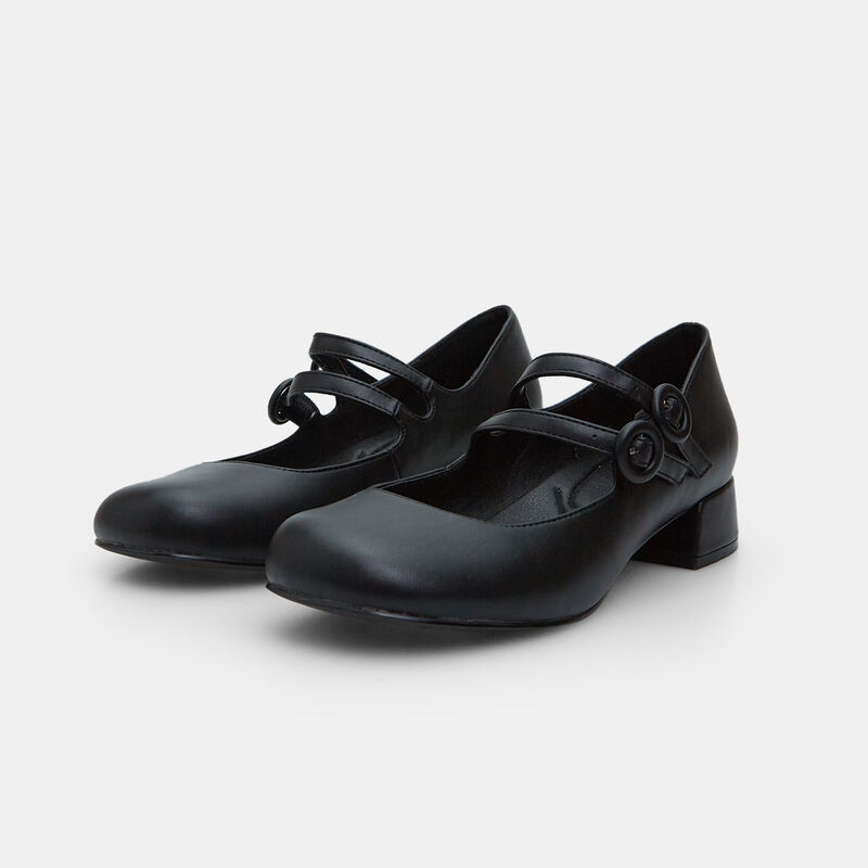 Baleriny damskie na obcasie 2,5 cm