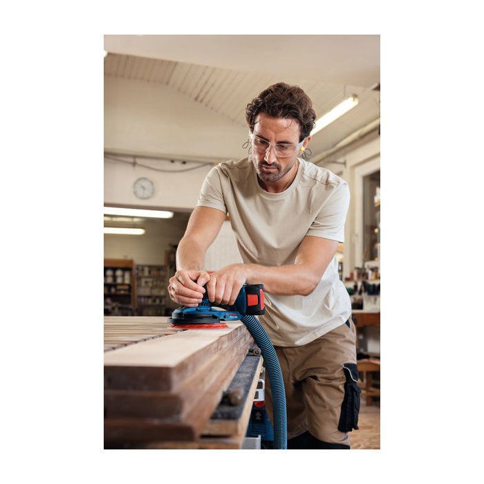 Random Orbital Sander - Bosch - GEX 18V-150-3 - 18V - Cordless - Ergonomic