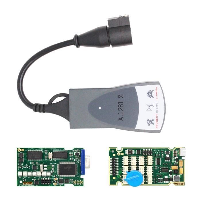 Lexia 3 – PP2000 Diagbox, chip de diagnóstico completo para Citroën-Peugeot, puerto OBD2, V7.83, V8. Chip completo Lexia