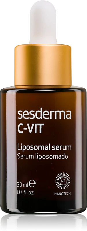 Ліпосомальна сироватка Sesderma C-Vit Liposomal Serum, що освітлює колір обличчя