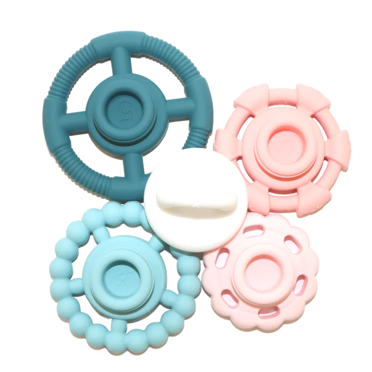 Jellystone Designs Gryzak Silikonowy Mała Wieża Sugar Blossom