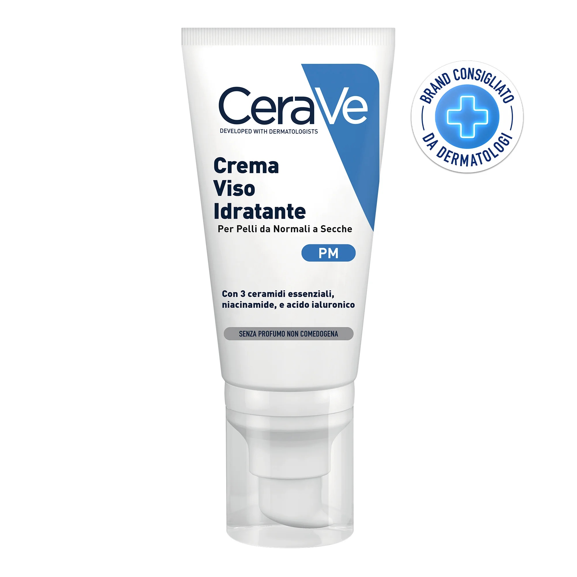 CERAVE Feuchtigkeitsspendende Gesichtscreme 50 ml für normale bis trockene Haut