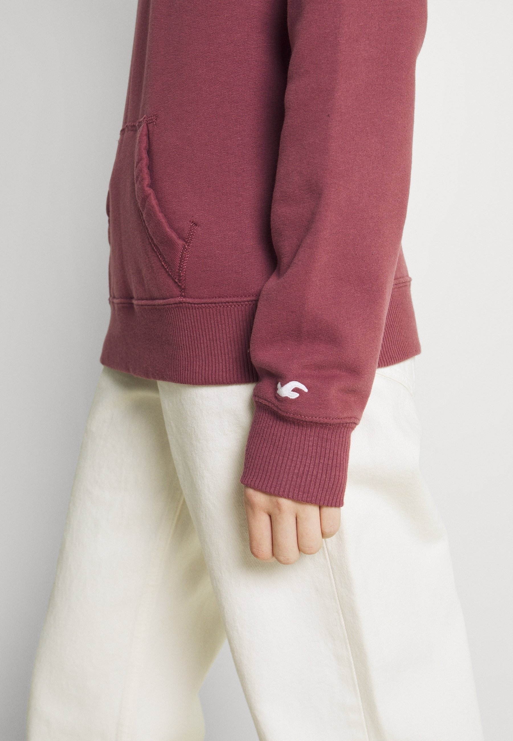 Felpa con cappuccio Hollister Co. - rosa chiaro