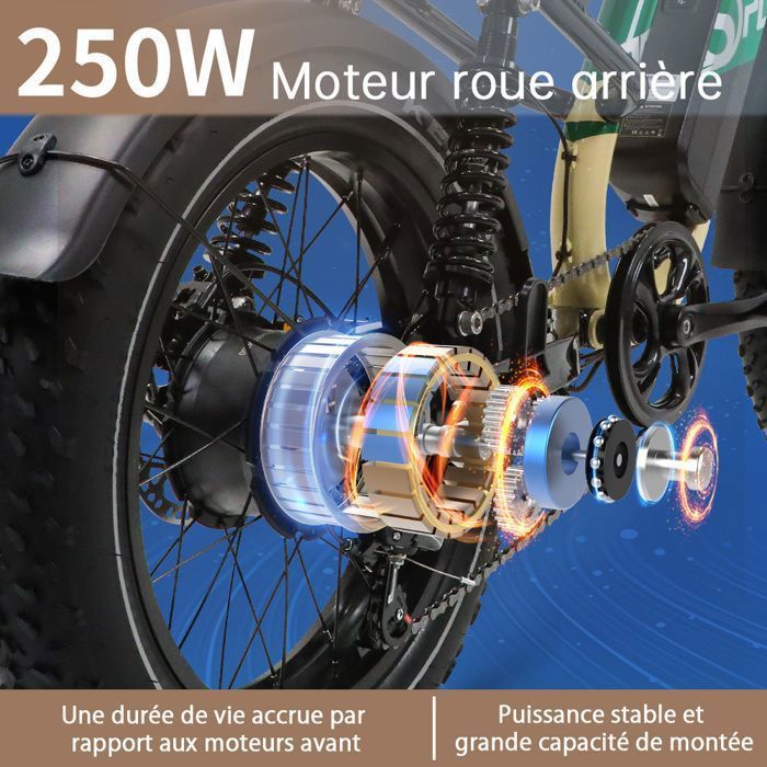 Maxtron W66 -Vélo Électrique VTT 20
