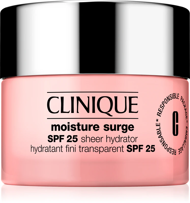 Clinique Moisture Surge™ SPF 25 Sheer Hydrator Feuchtigkeitsspendende und pflegende Tagescreme SPF 25