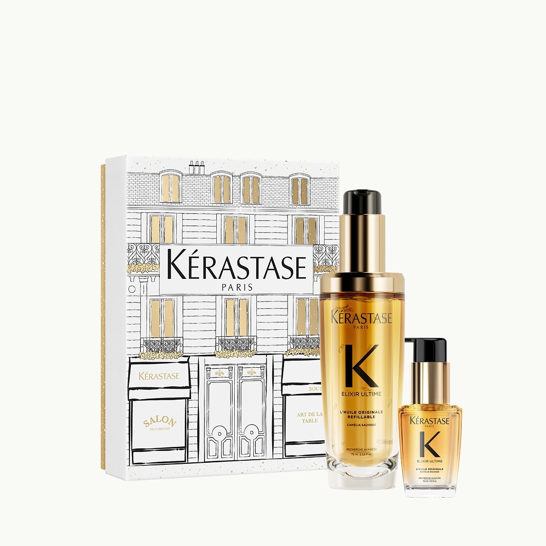 Zestaw do pielęgnacji włosów Kérastase Elixir Ultime Duo X-Mas - 1 szt