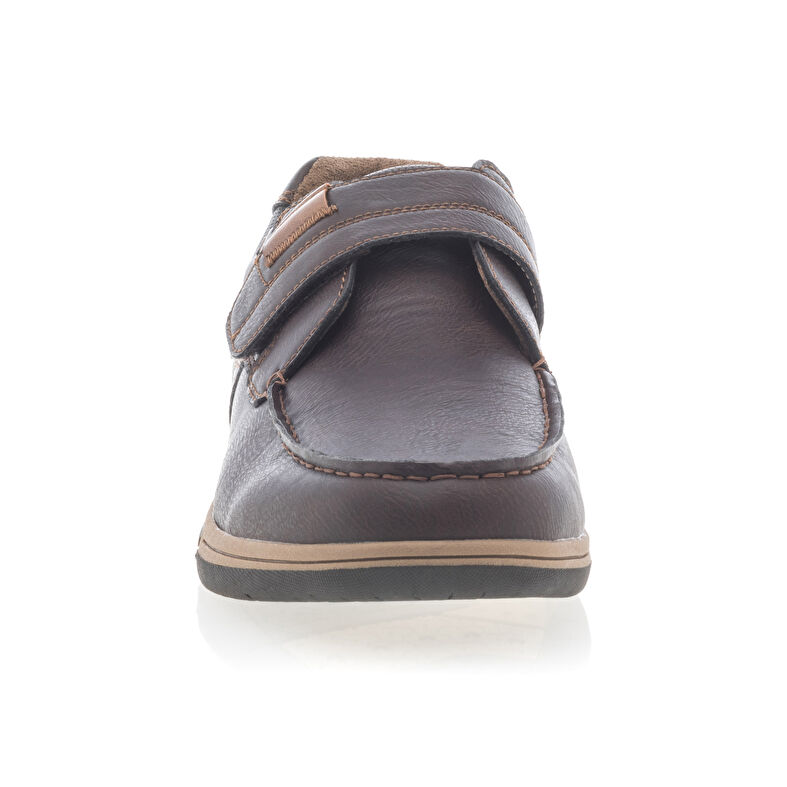 Brune loafers/båtsko til herre