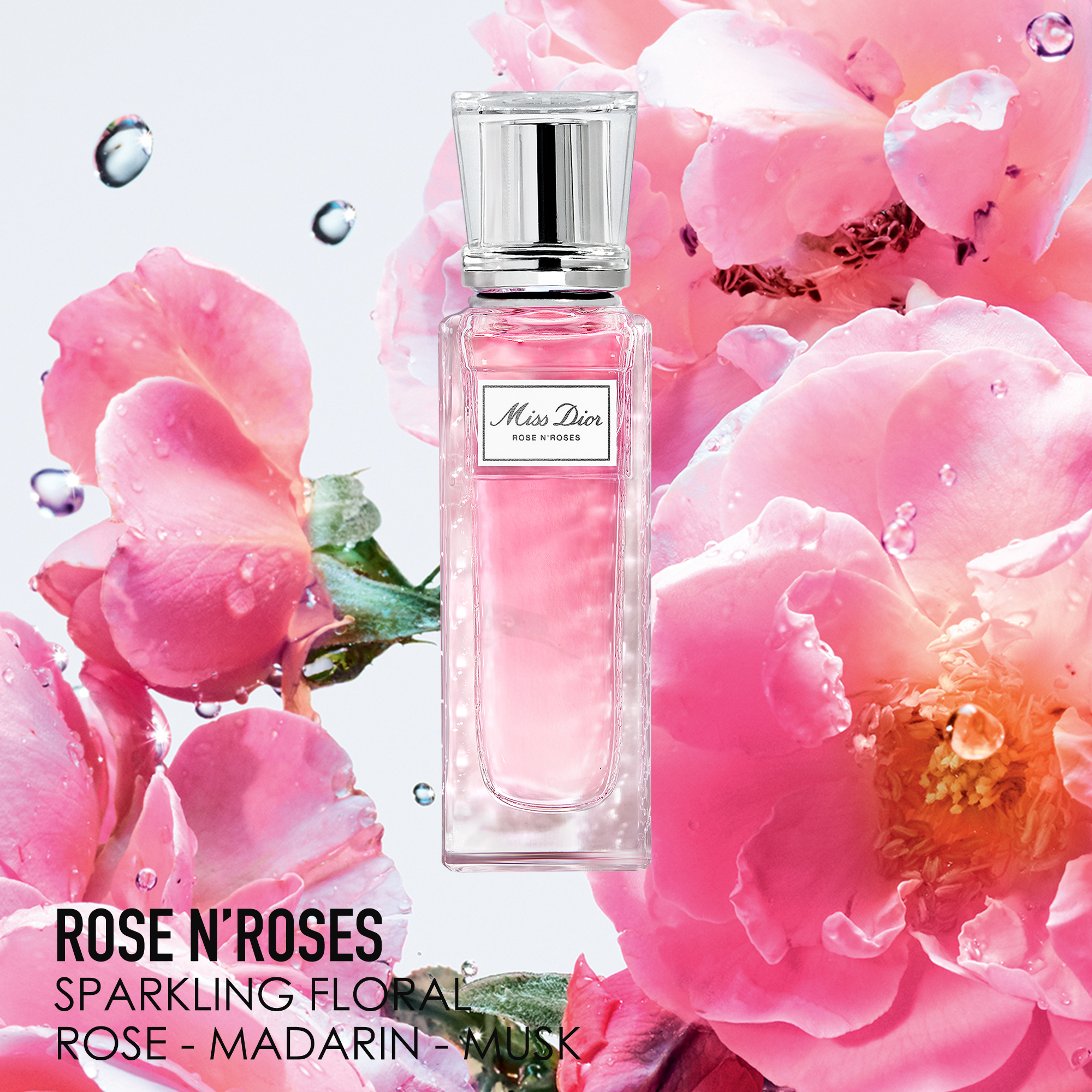 Miss Dior Rose N'Roses EdT Roller-Pearl 20 ml - DIOR