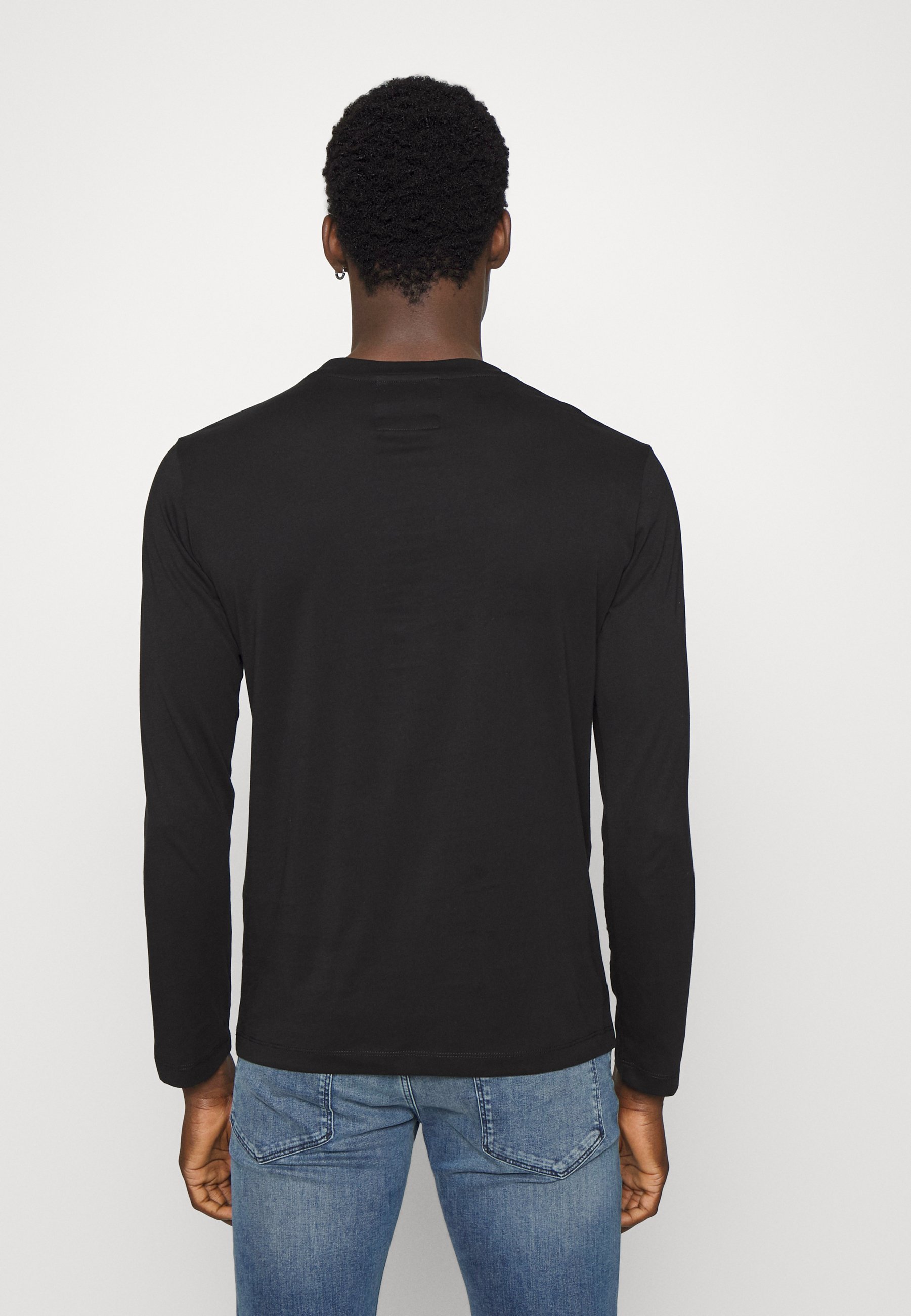 Emporio Armani Bluzka z długim rękawem - nero