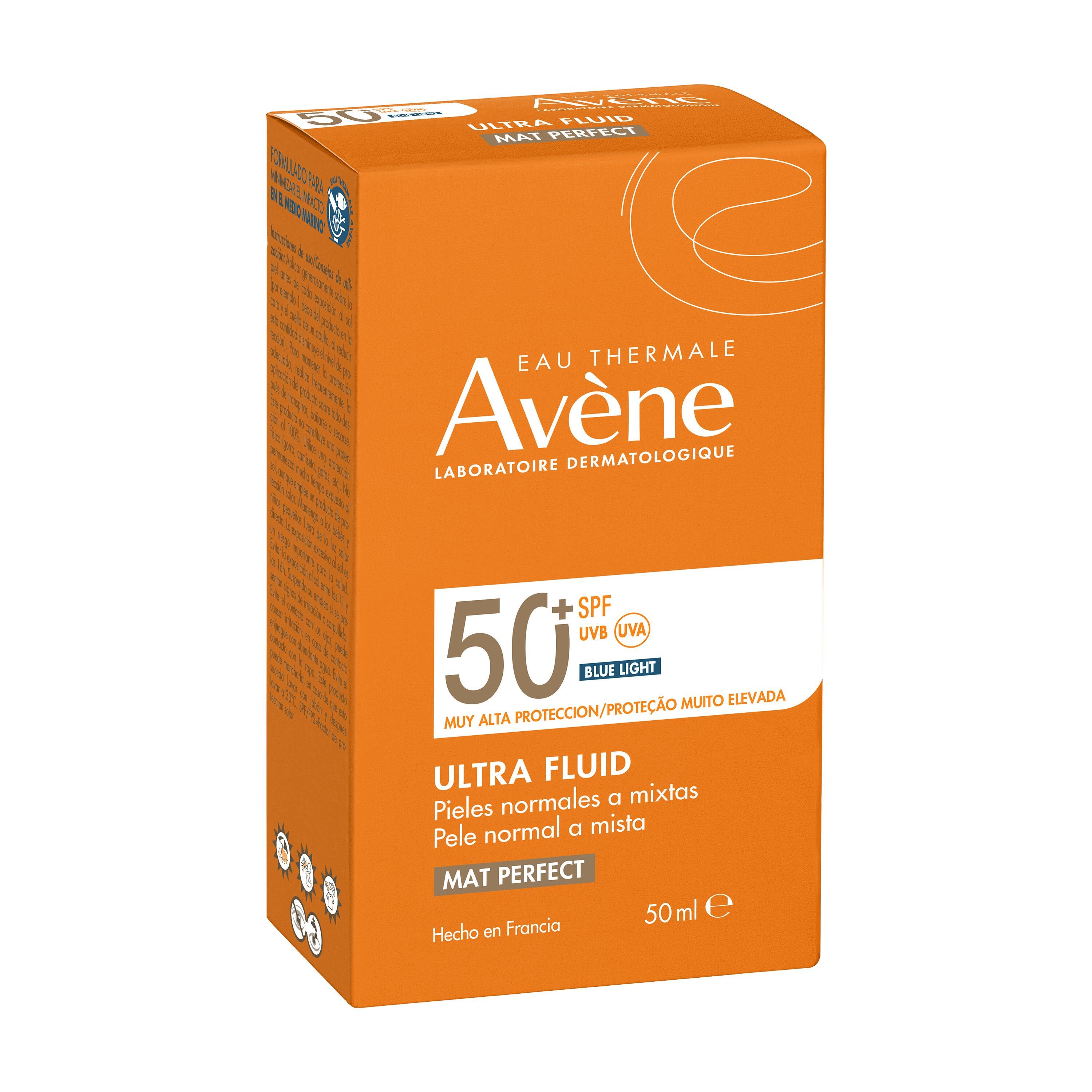Termalna voda Ultra Fluid Nevidljivi Mat Savršen SPF 50 Zaštita od sunca za osjetljiva područja