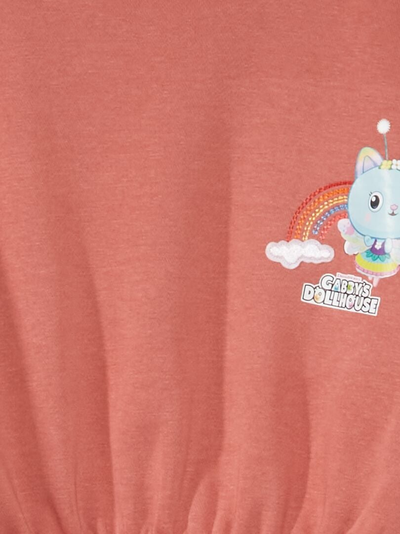 Gabby's poppenhuisjurk van pluche - ROZE