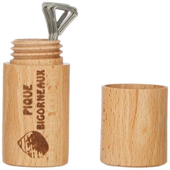Periwinkle pick + wooden sheath - pack of 12