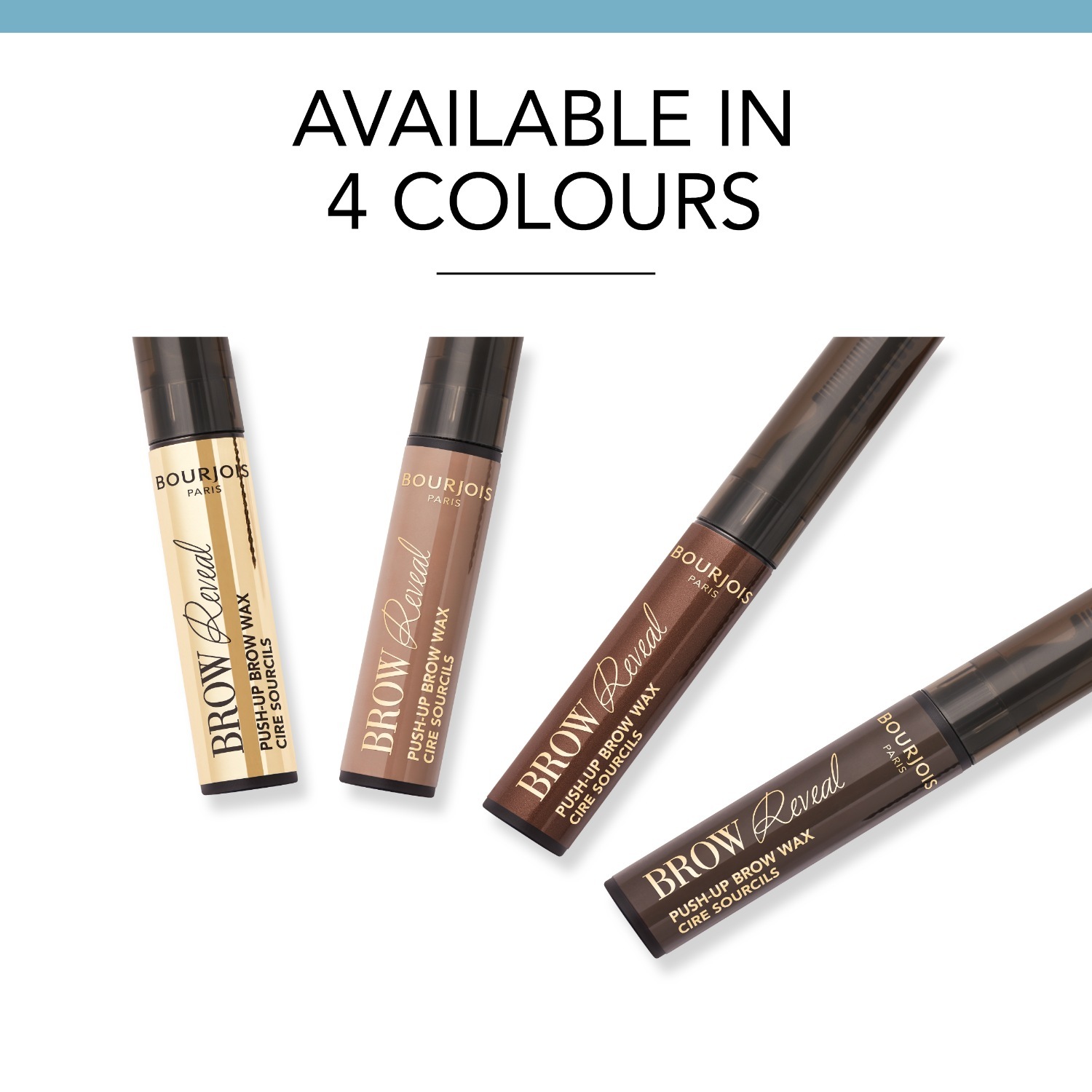 Stylingový vosk na obočie Bourjois Brow Reveal Push-up - 6 g