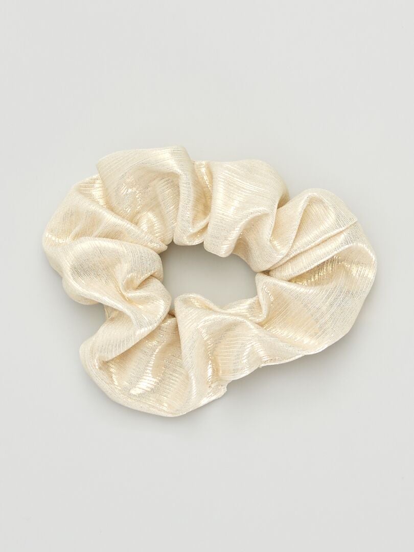 Gouden haarelastiekje - BEIGE