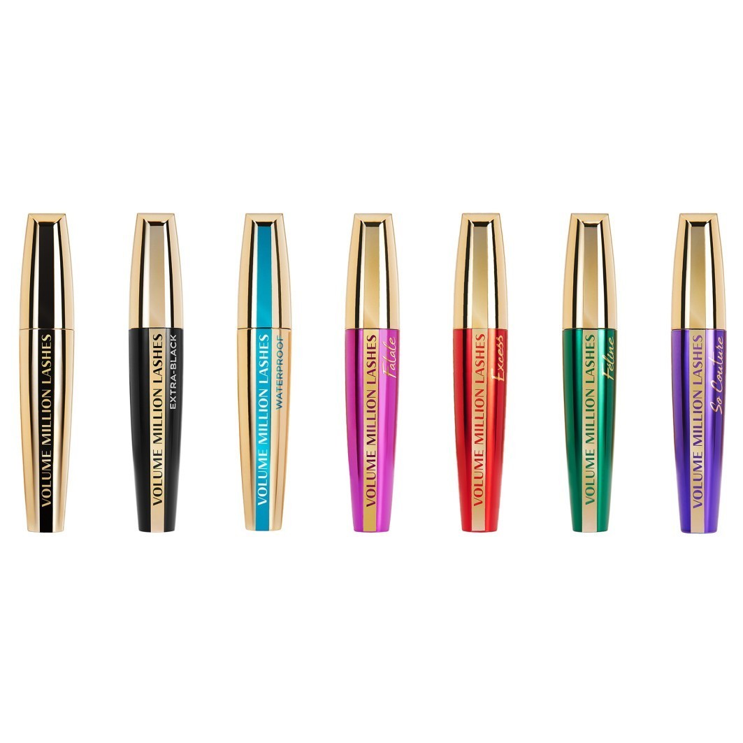 L'Oréal Paris maskara za volumen Million Lashes vodoodporna - 9 ml