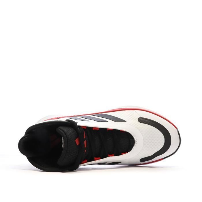 Adidas Bounce Legends herre basketballsko, hvid/rød