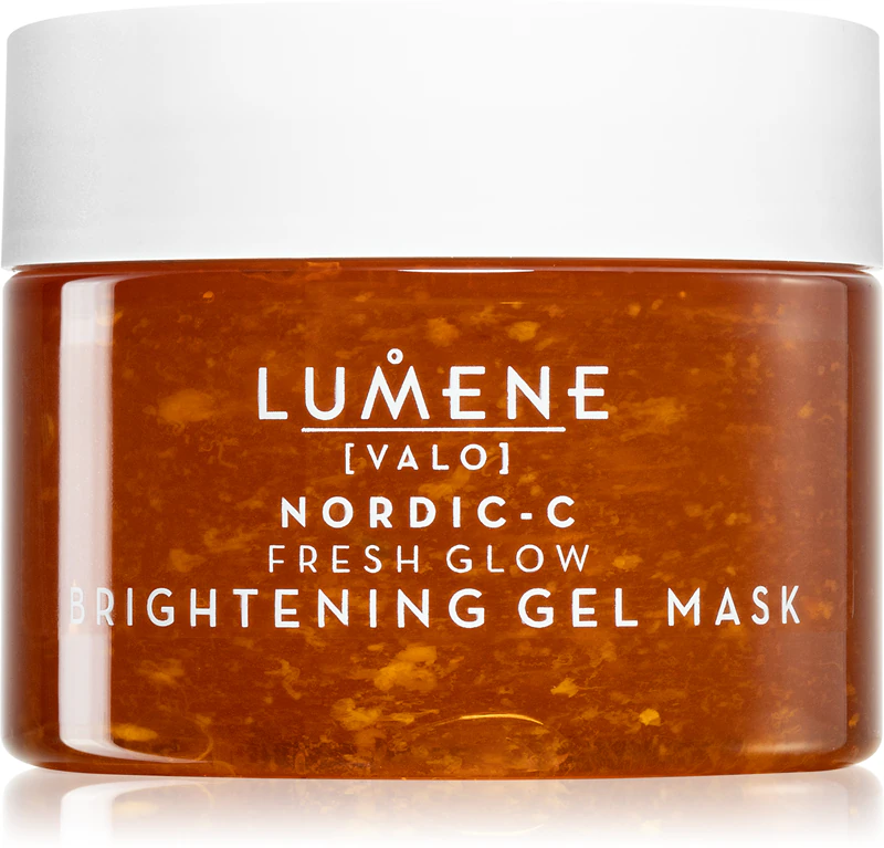 Lumene Nordic-C [VALO] Máscara Iluminadora Fresh Glow para iluminar e suavizar a pele.
