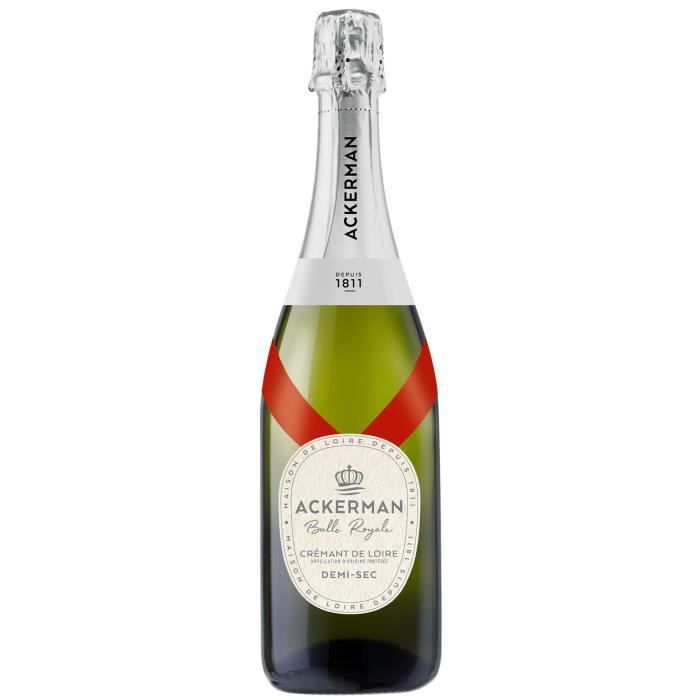 Ackerman Bulle Royale Semi-dry - Crémant de Loire - 75cl