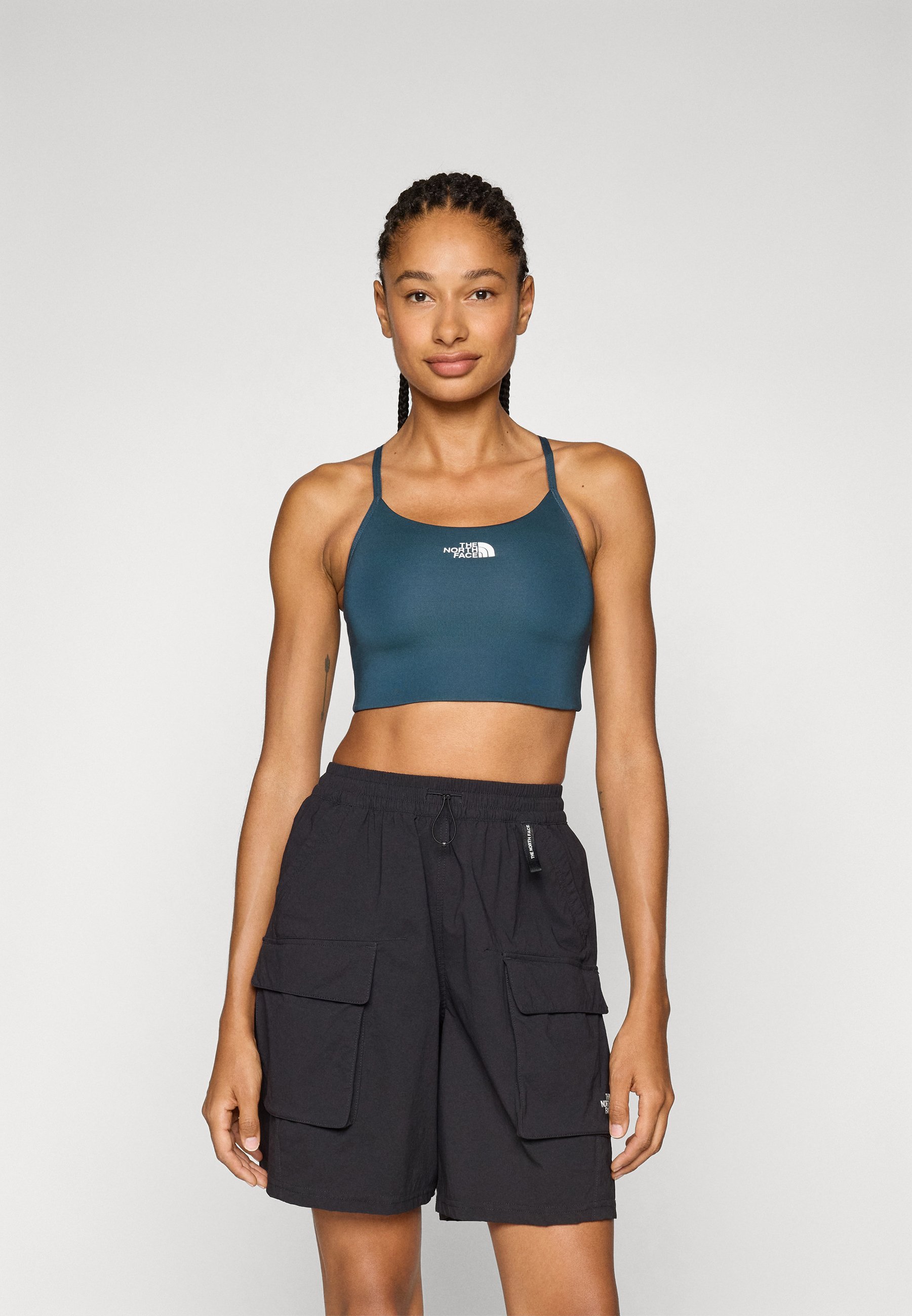 The North Face FLEX BRA - Sportbeha met gemiddelde ondersteuning - diep cypresse