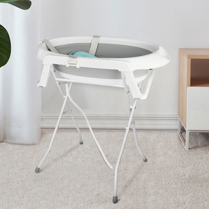 Bañera para bebé - MIPAN - Bañera independiente para bebé - Dos modos - Tapón de agua que cambia de color