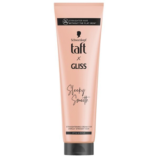 Taft x Gliss Sleeky Smooth krema za ravnanje kose 150 ml