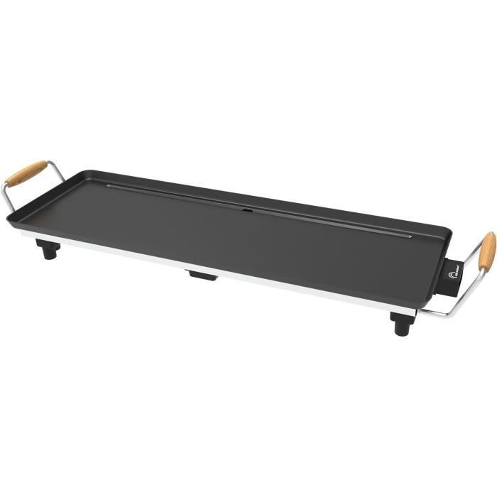 Plancha électrique LITTLE BALANCE - Wood 70 - Surface cuisson 70x23cm - Revêtement anti-adhésif sans PFAS - 1800W