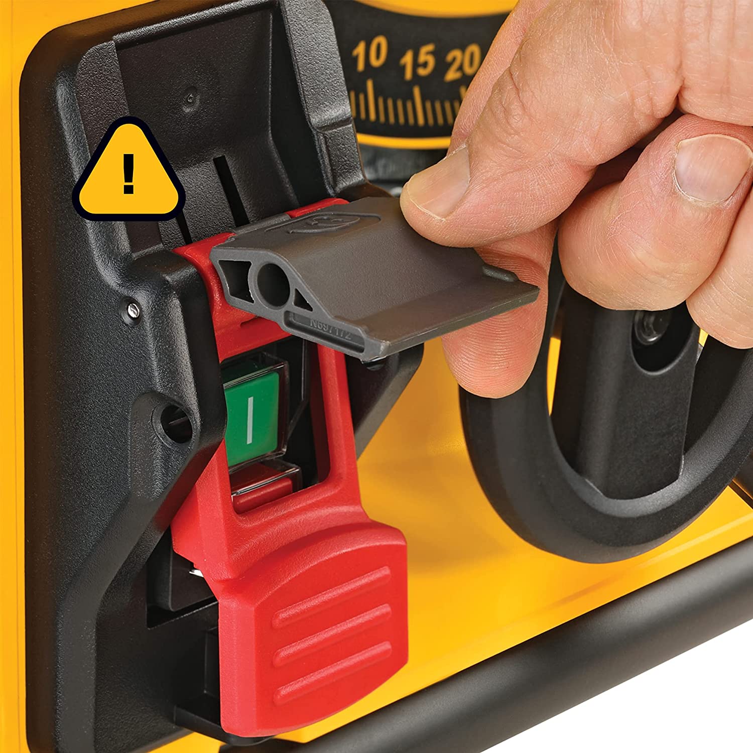 DEWALT kompakt építőipari asztali körfűrész, 8-1/4 hüvelykes (DWE7485)