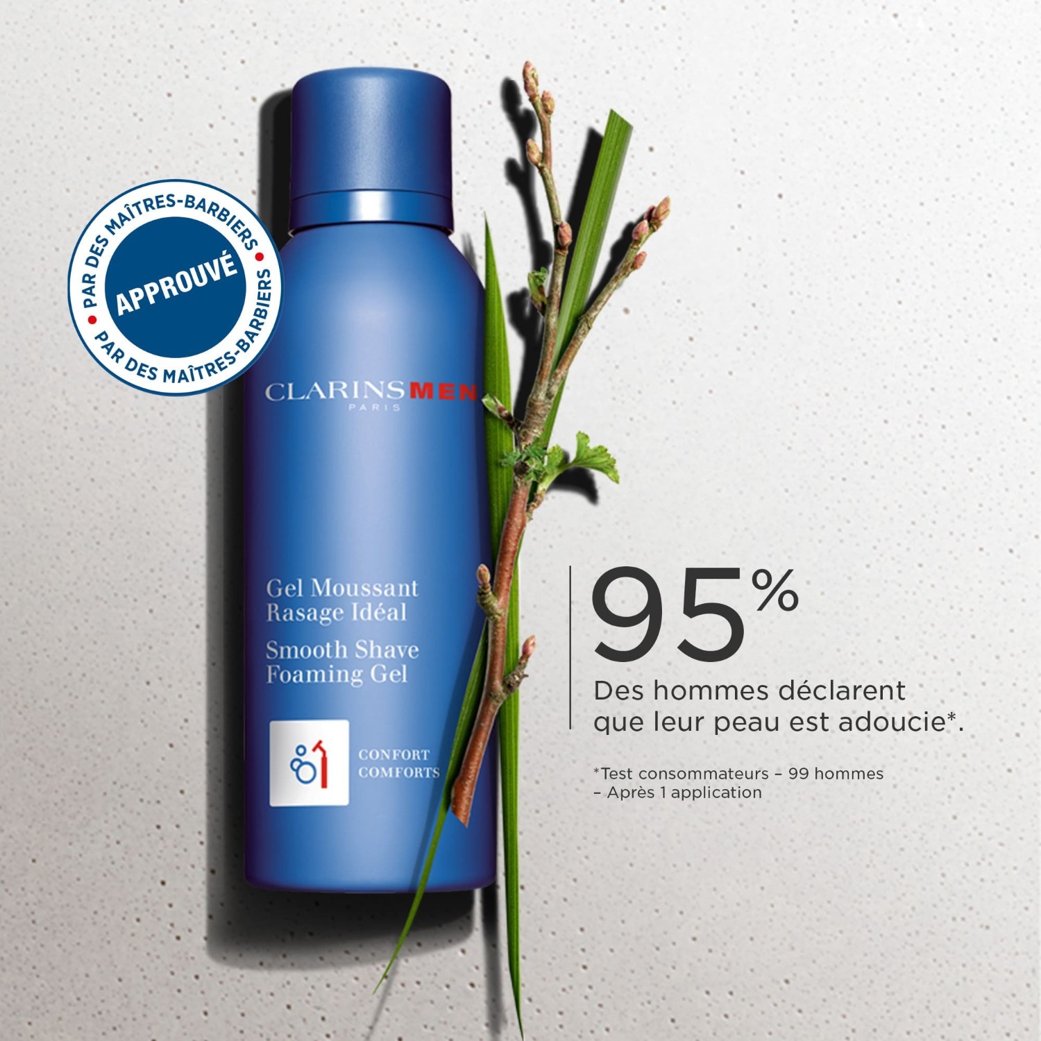 Clarins Moussant Rasage Idéal