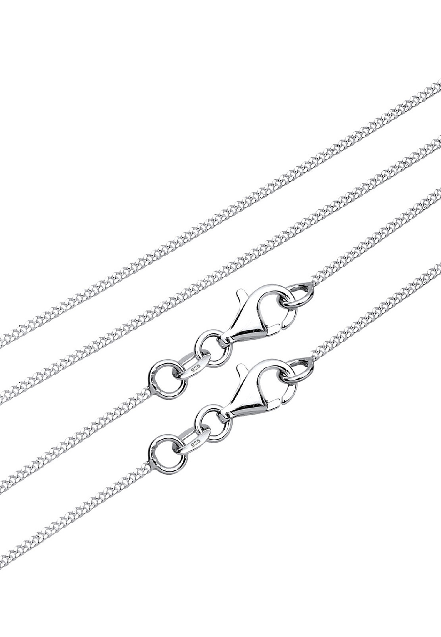 Elli Femme Pendentif Coeur Kit de Seize Pièces - (925/1000) Argent