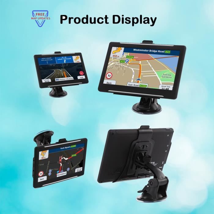 GPS-navigatie voor auto en vrachtwagen - HOMYL - 7-inch touchscreen - Navigatie in Zuid-Amerika