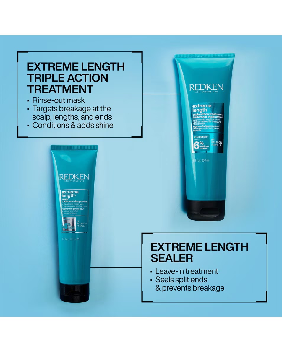 REDKEN Extreme Length Sealer tretman bez ispiranja za ispucale vrhove - za dugu kosu