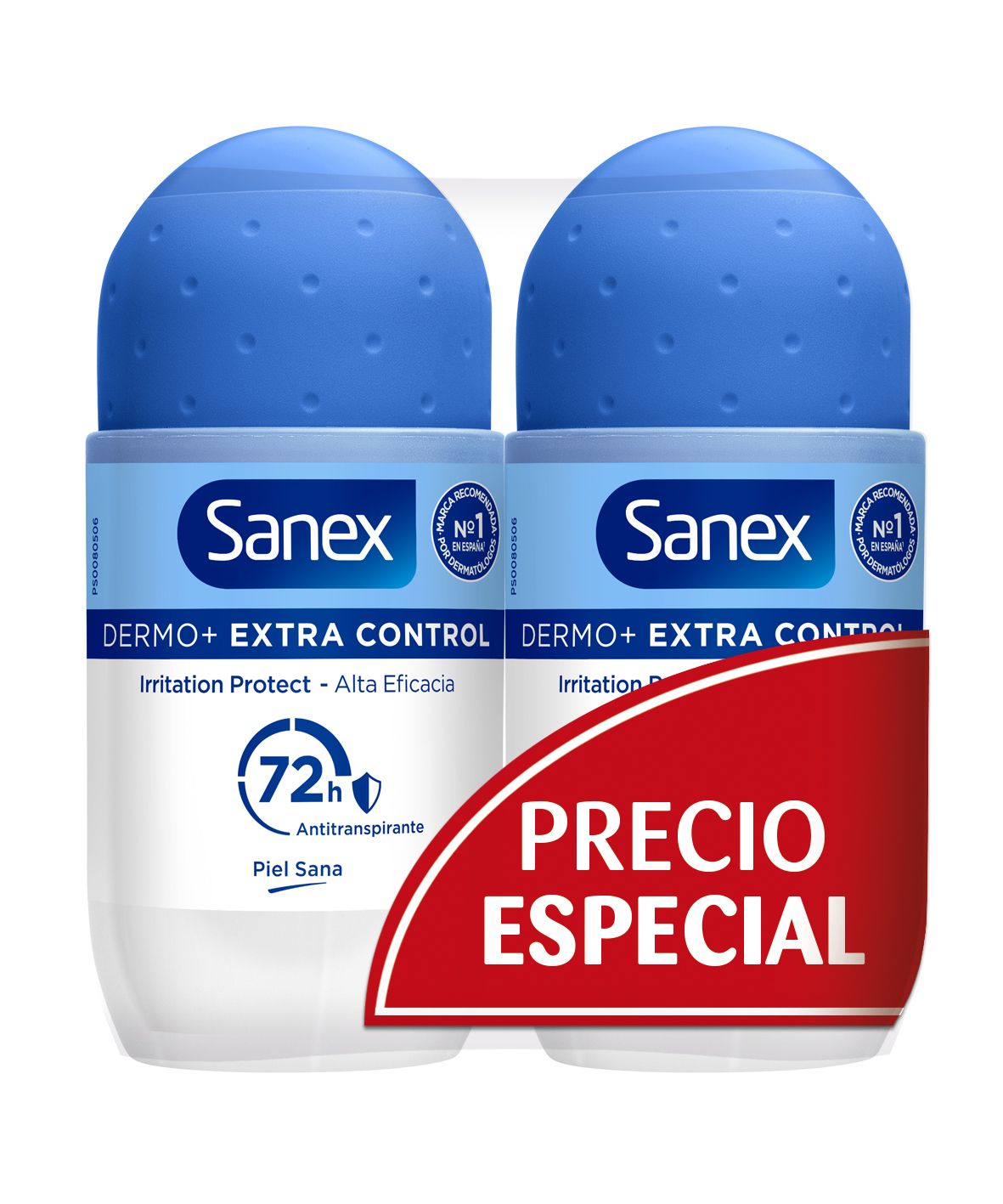 Dermo Extra Control 72h antiperspiranta dezodorants ar rullīti Dezodoranti ar rullīti