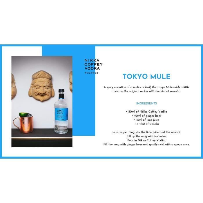 Nikka Coffey Vodka – Getreidewodka – 40,0 % Vol. – 70 cl mit Karton