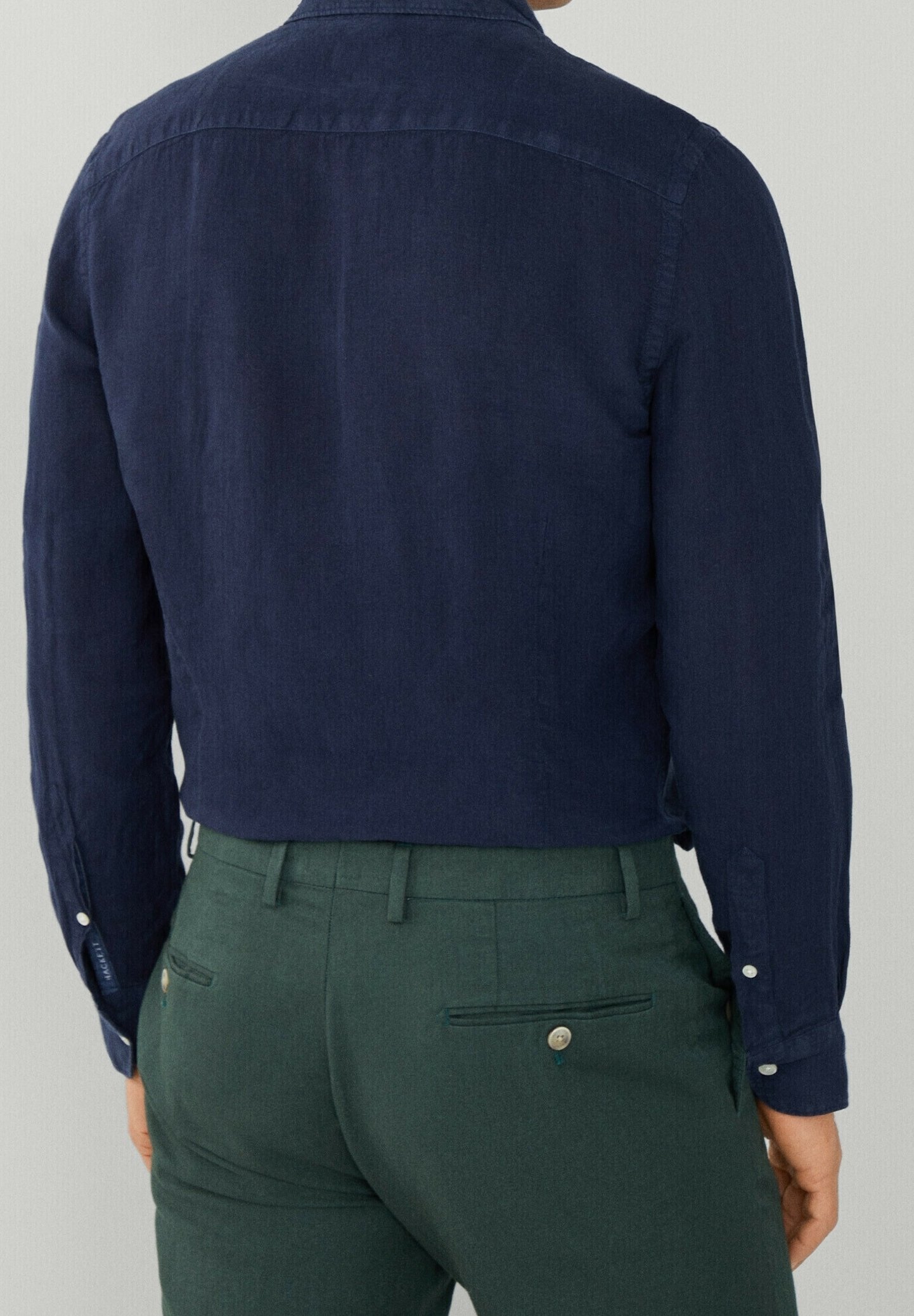 Chemise Hackett London - bleu foncé