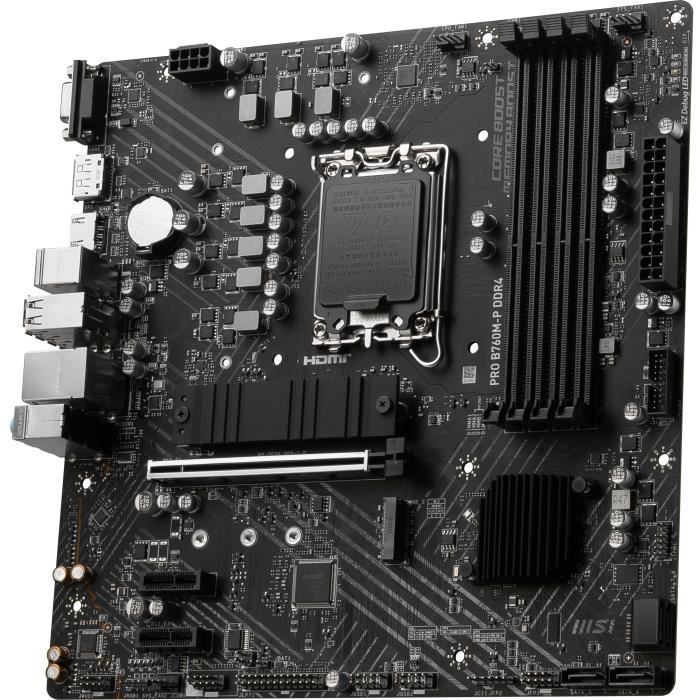 Carte mère - MSI - PRO B760M-P DDR4