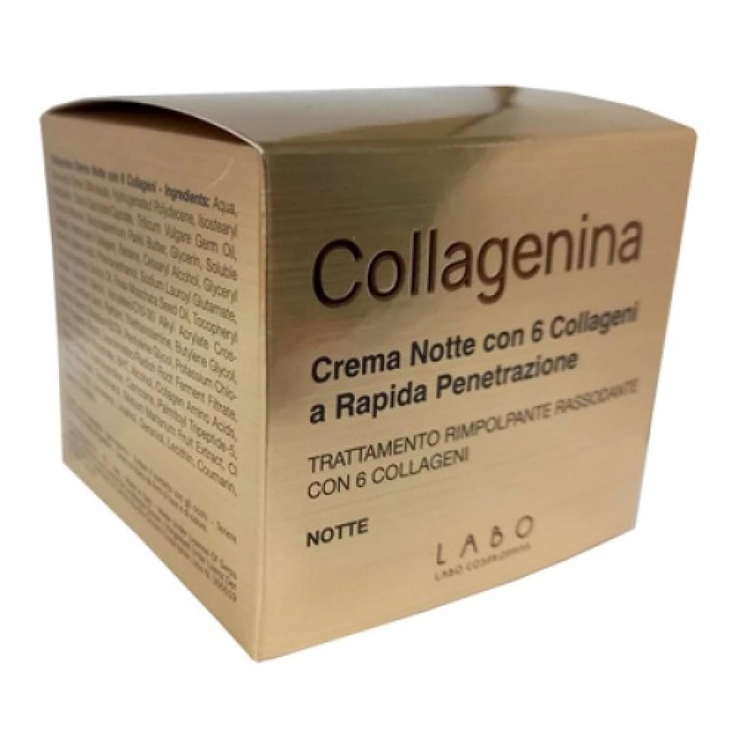 LABO Collagenina Nachtcrème 6 Collagenen Grade 1 50 ml
