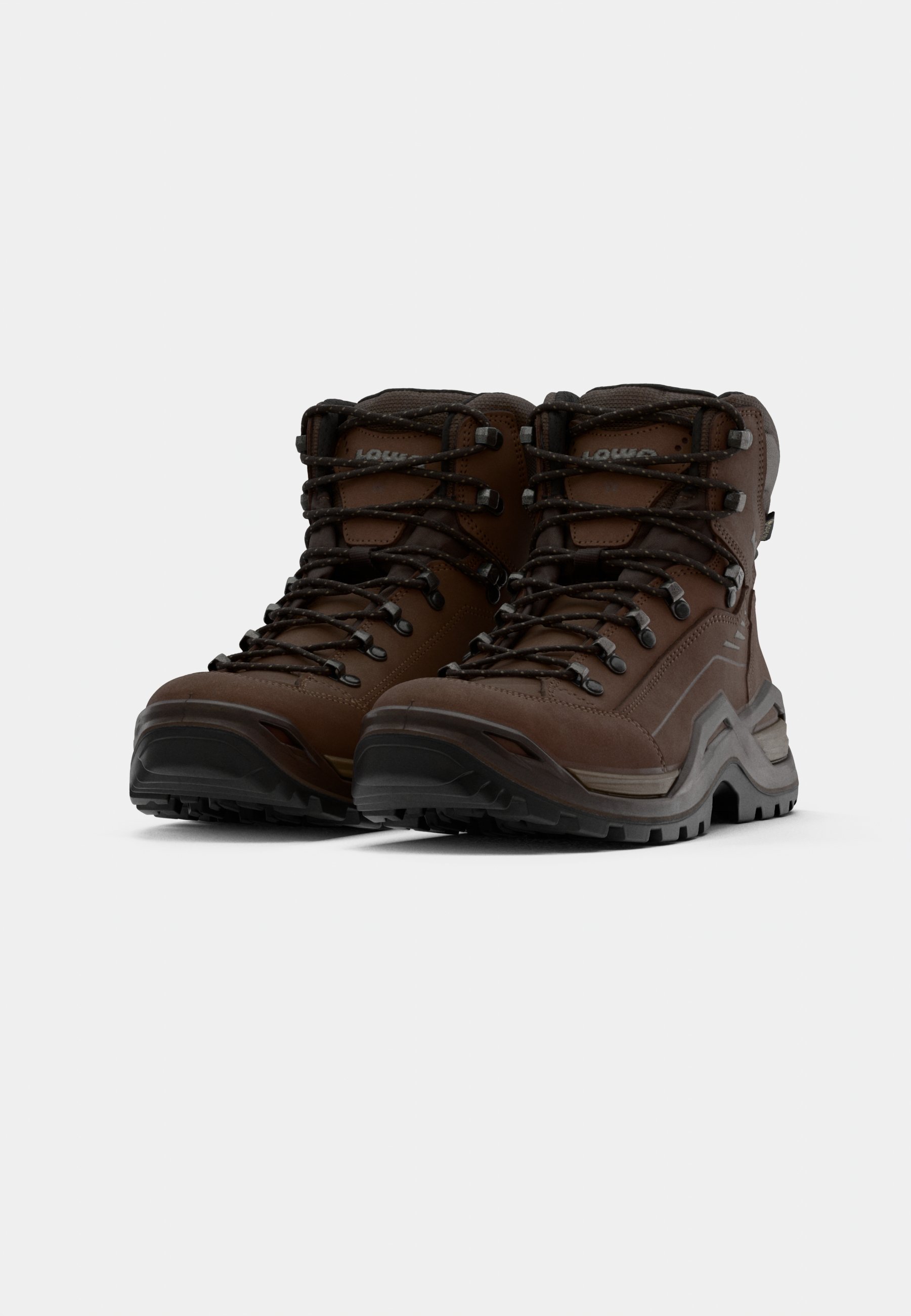 Lowa RENEGADE EVO GTX MID - Wandelschoenen - espresso/seegras