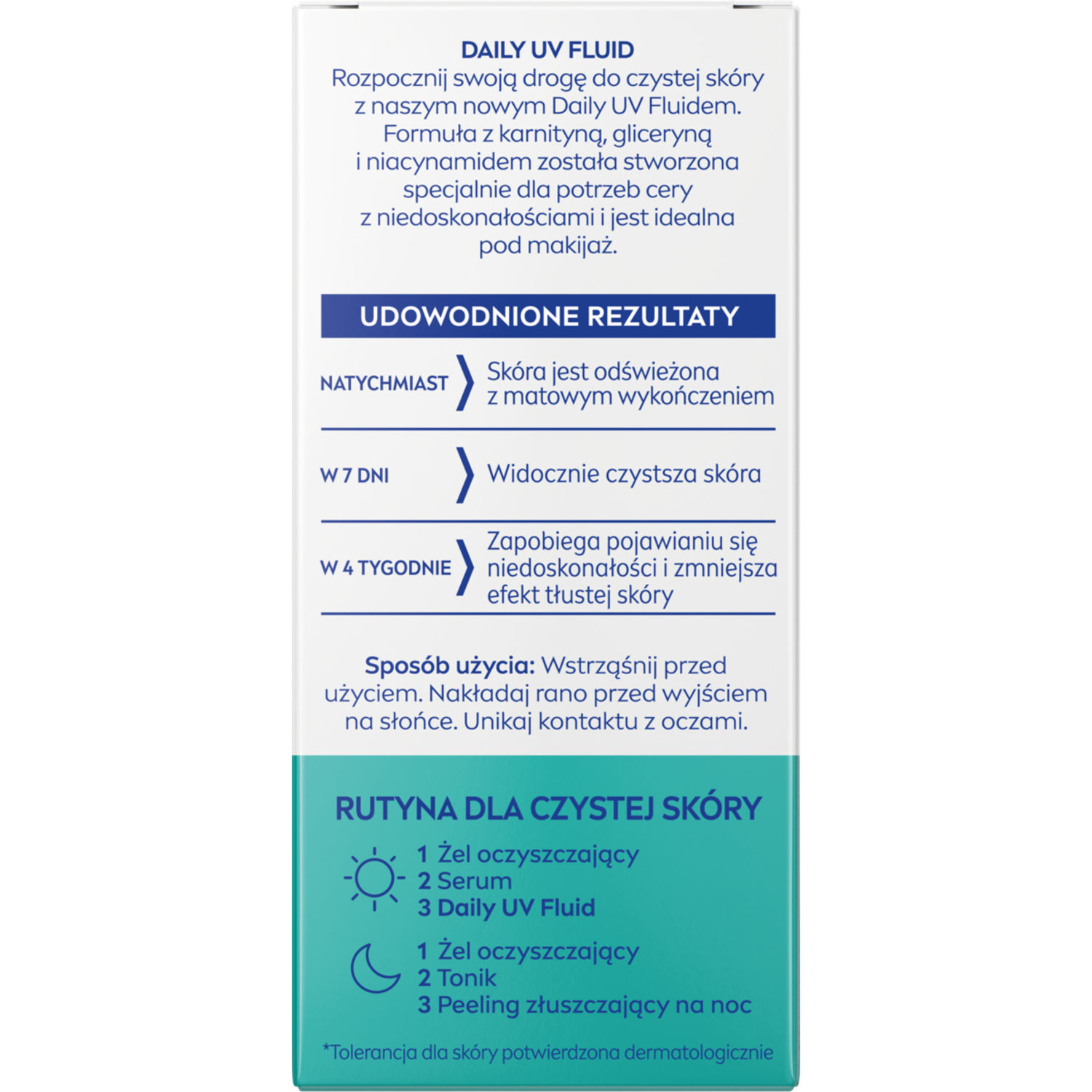Nivea Derma Skin Clear Daily UV