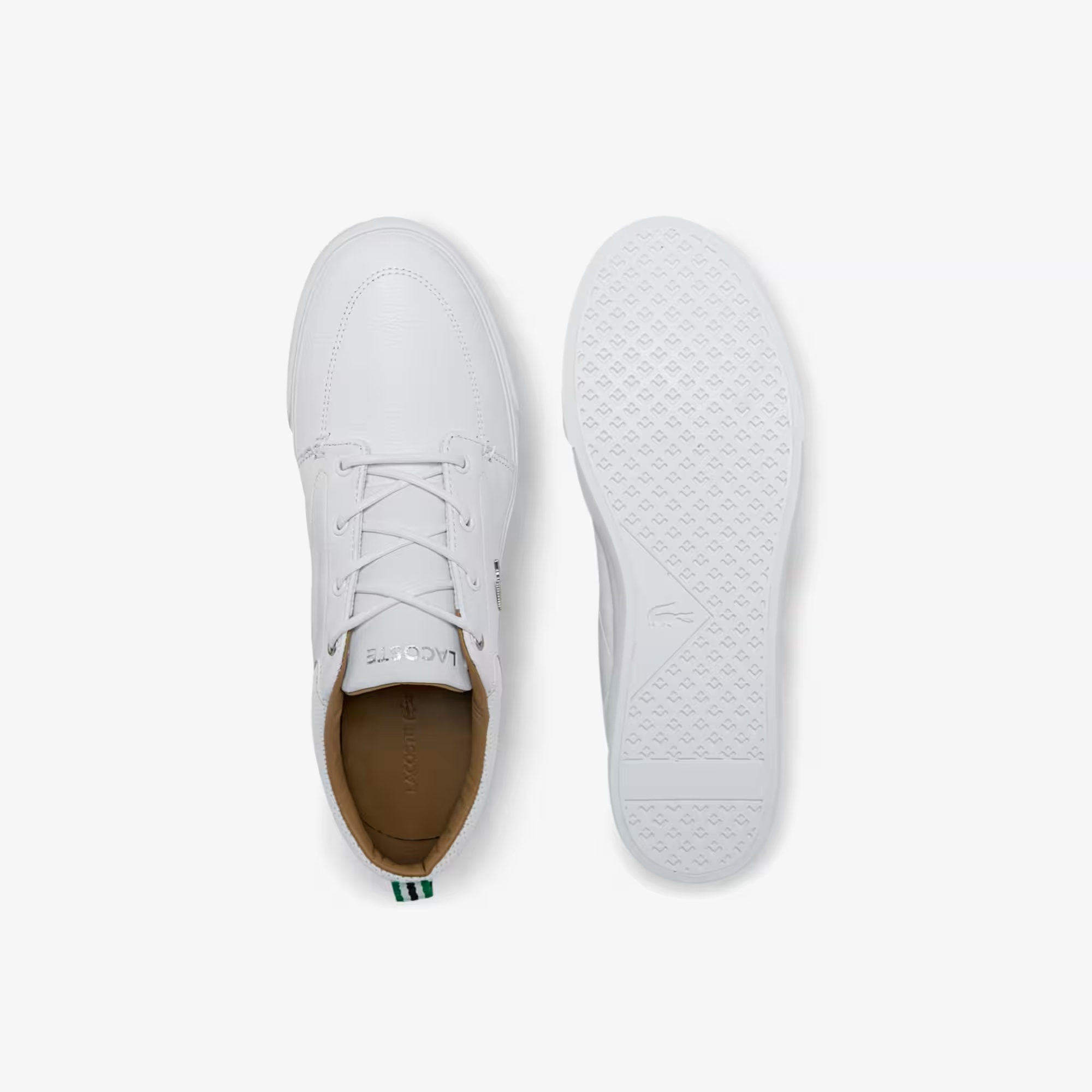 Men's Bayliss Leather Perforated Collar Sneakers